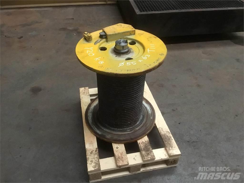 Grove GMK 3055 winch Součásti a zařízení k jeřábům