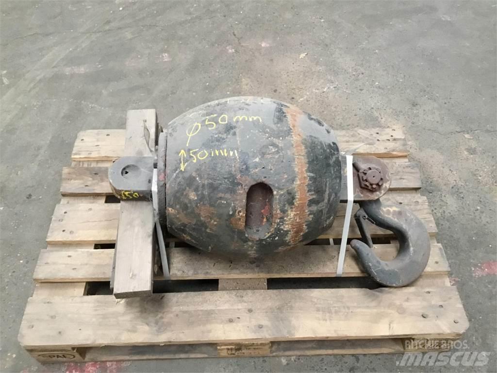  Hookball 375kg Součásti a zařízení k jeřábům