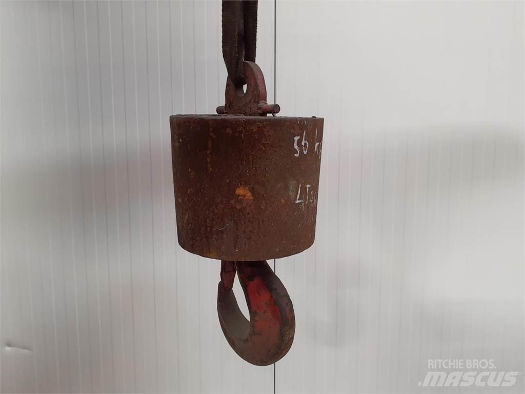  Hookball 4T Součásti a zařízení k jeřábům