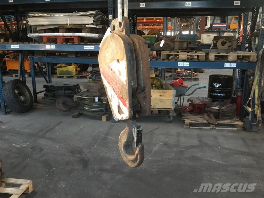  Hookblock 5ton Součásti a zařízení k jeřábům
