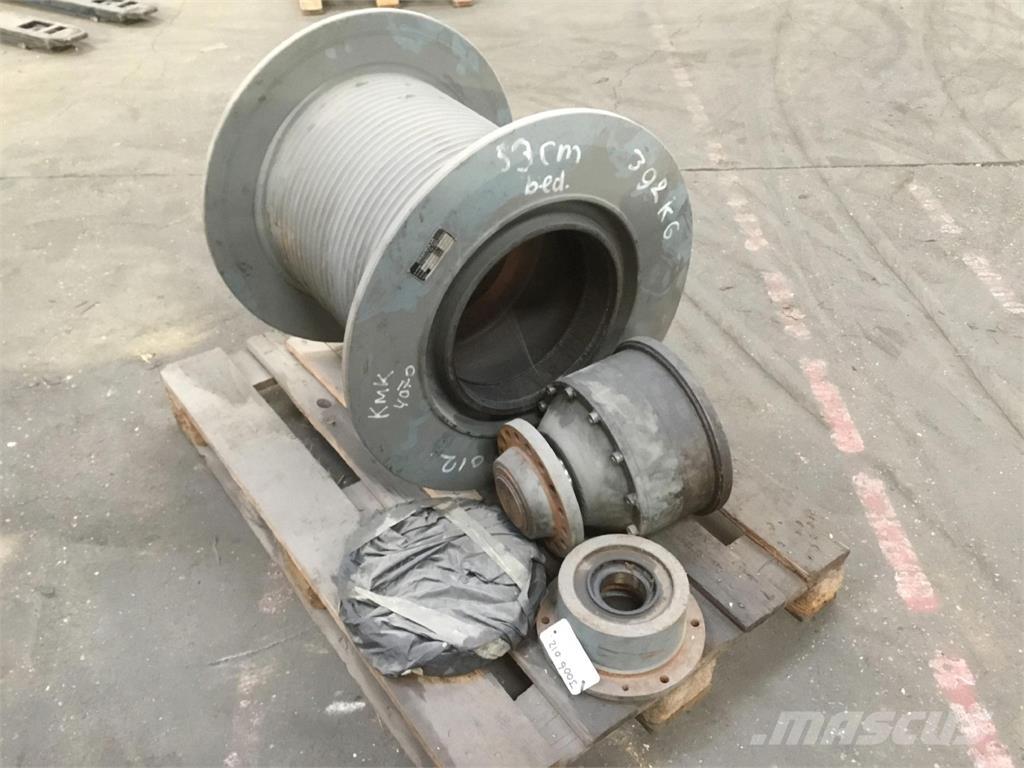Krupp KMK 4070 winch Součásti a zařízení k jeřábům