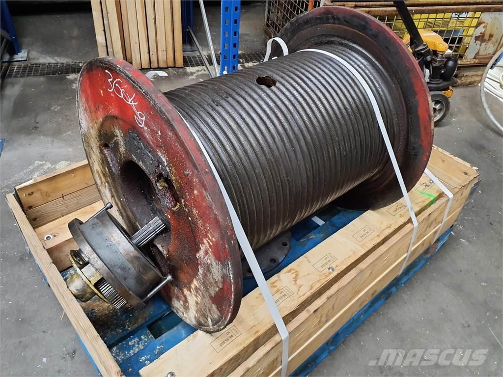 Krupp KMK 4070 winch Součásti a zařízení k jeřábům