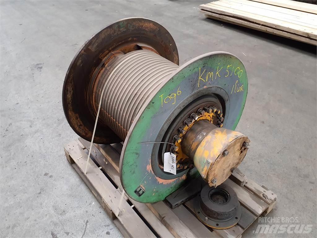 Krupp KMK 5100 winch Součásti a zařízení k jeřábům