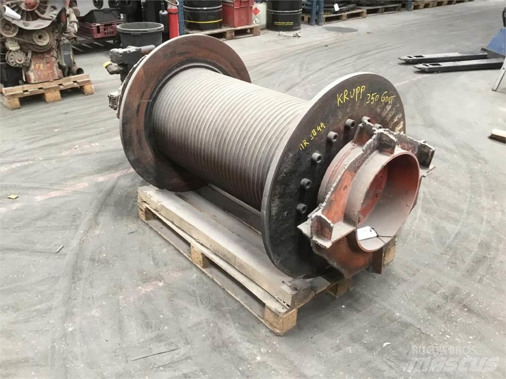 Krupp KMK 8350 winch Součásti a zařízení k jeřábům