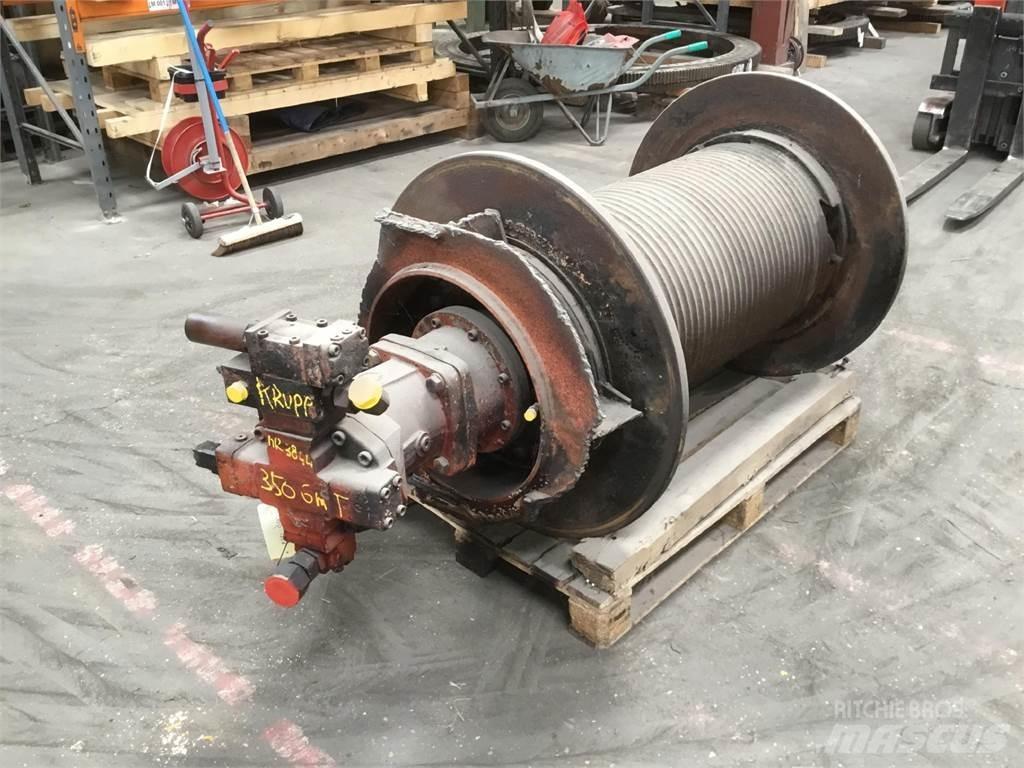 Krupp KMK 8350 winch Součásti a zařízení k jeřábům