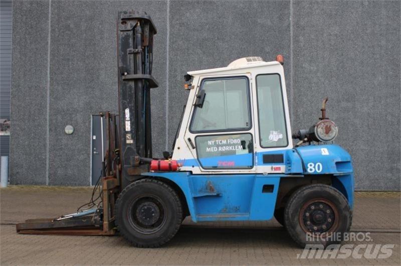 TCM FD80 Dieselové vozíky