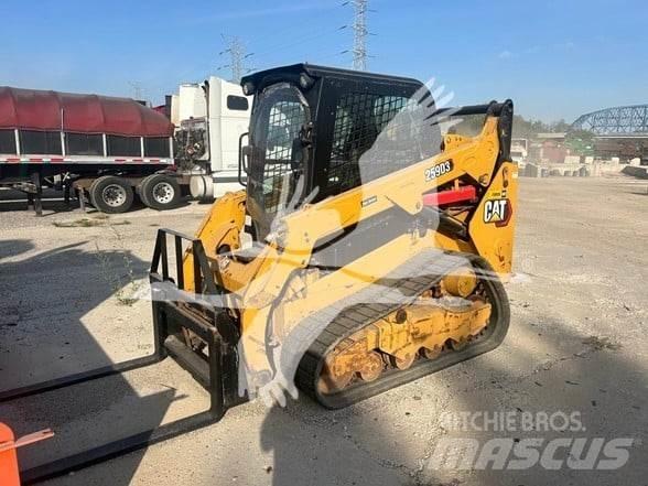 CAT 259D Smykem řízené nakladače