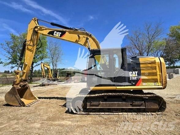 CAT 316E Pásová rýpadla