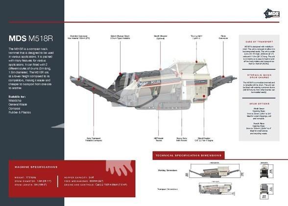 MDS M518R Třídiče