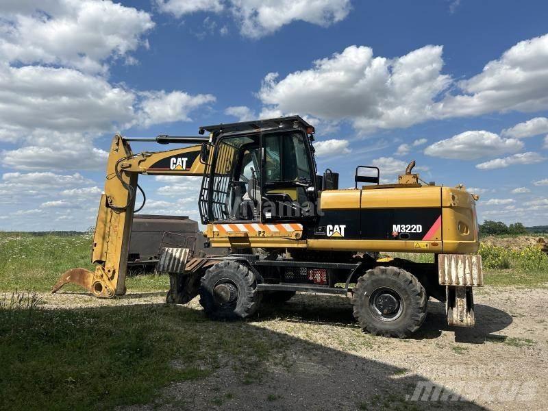 CAT M322D VAH Kolová rýpadla
