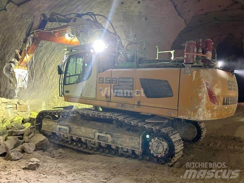 Liebherr R956 Pásová rýpadla