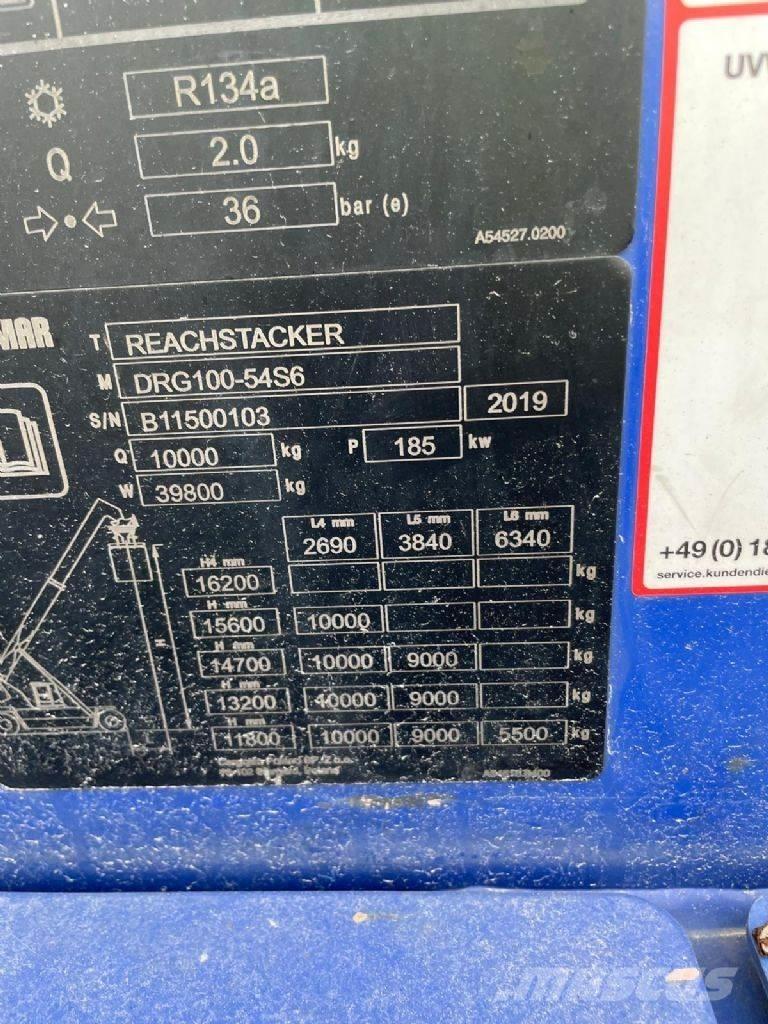 Kalmar DRG100-54S6 Překladače kontejnerů