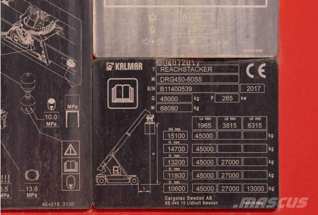 Kalmar DRG450-60S5 Překladače kontejnerů
