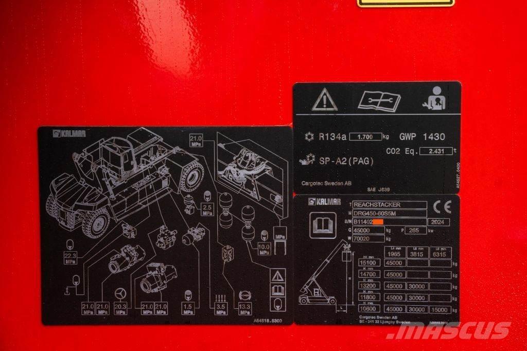 Kalmar DRG450-60S5M Překladače kontejnerů