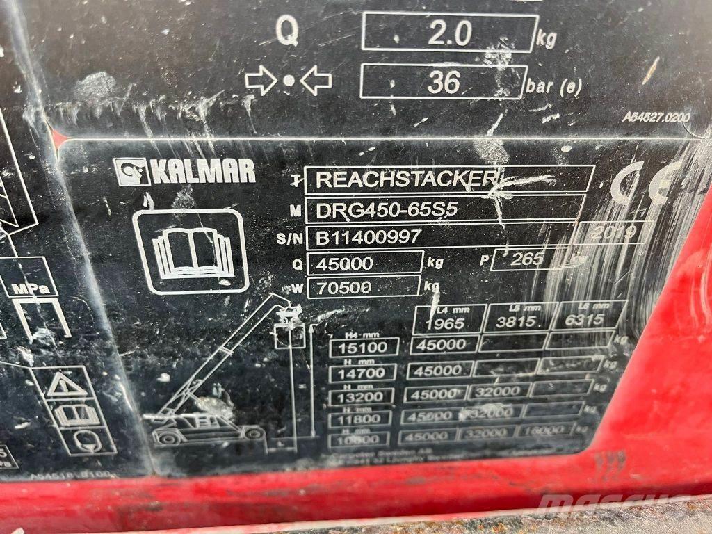 Kalmar DRG450-65S5 Překladače kontejnerů