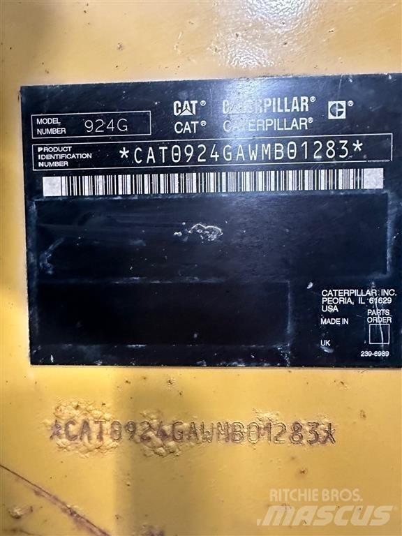 CAT 924 G Kolové nakladače