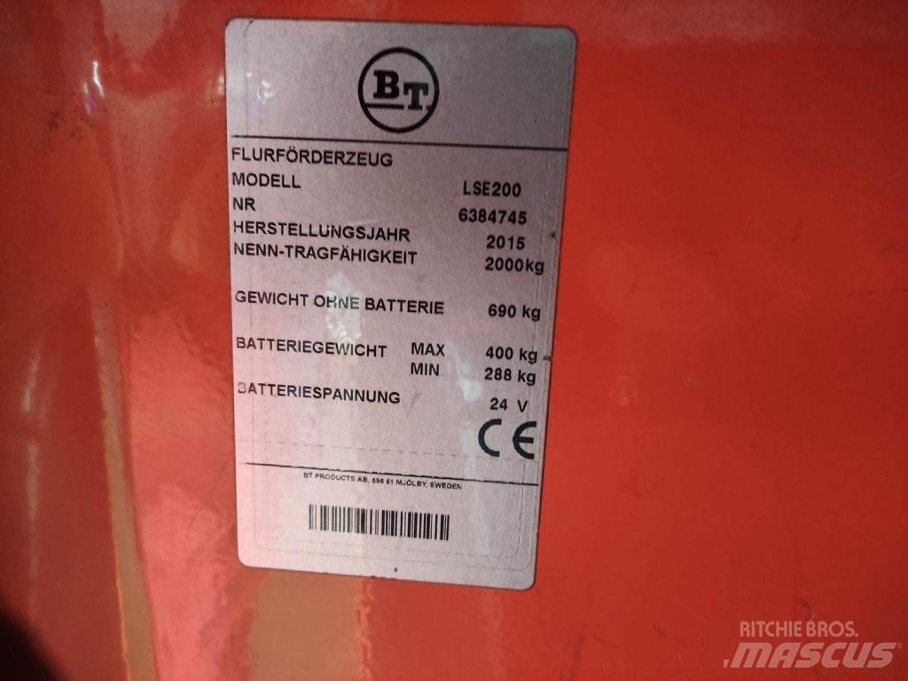 BT LSE200 Nízkozdvižný vozík