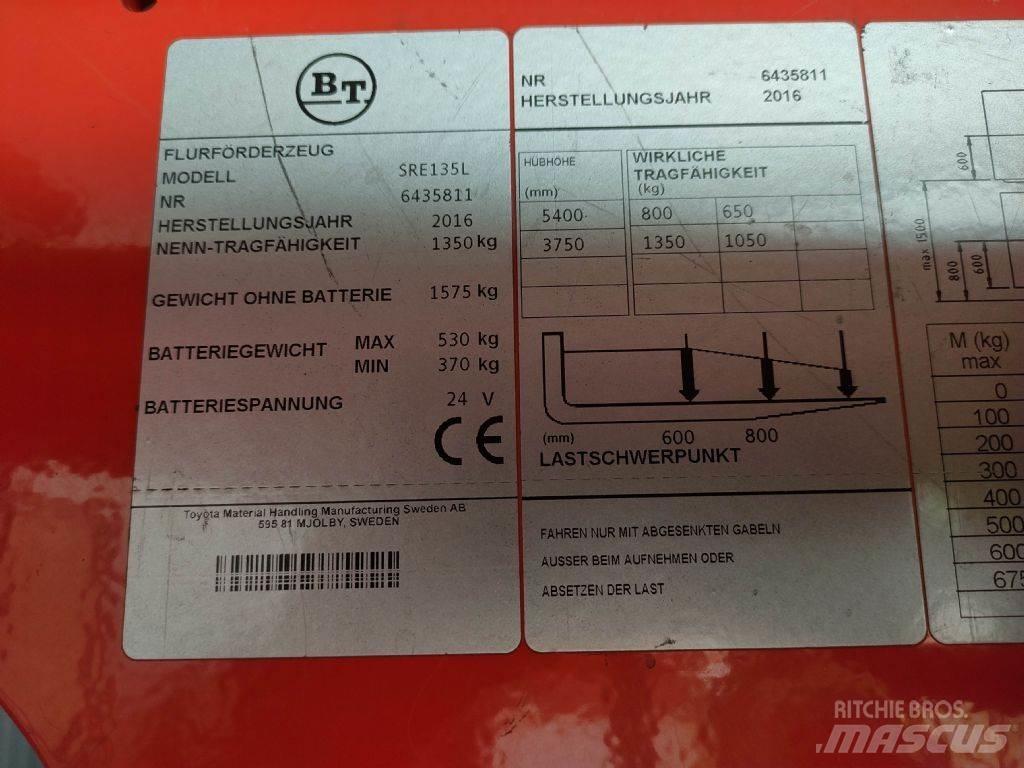 BT SRE 135L Akumulátorové vozíky