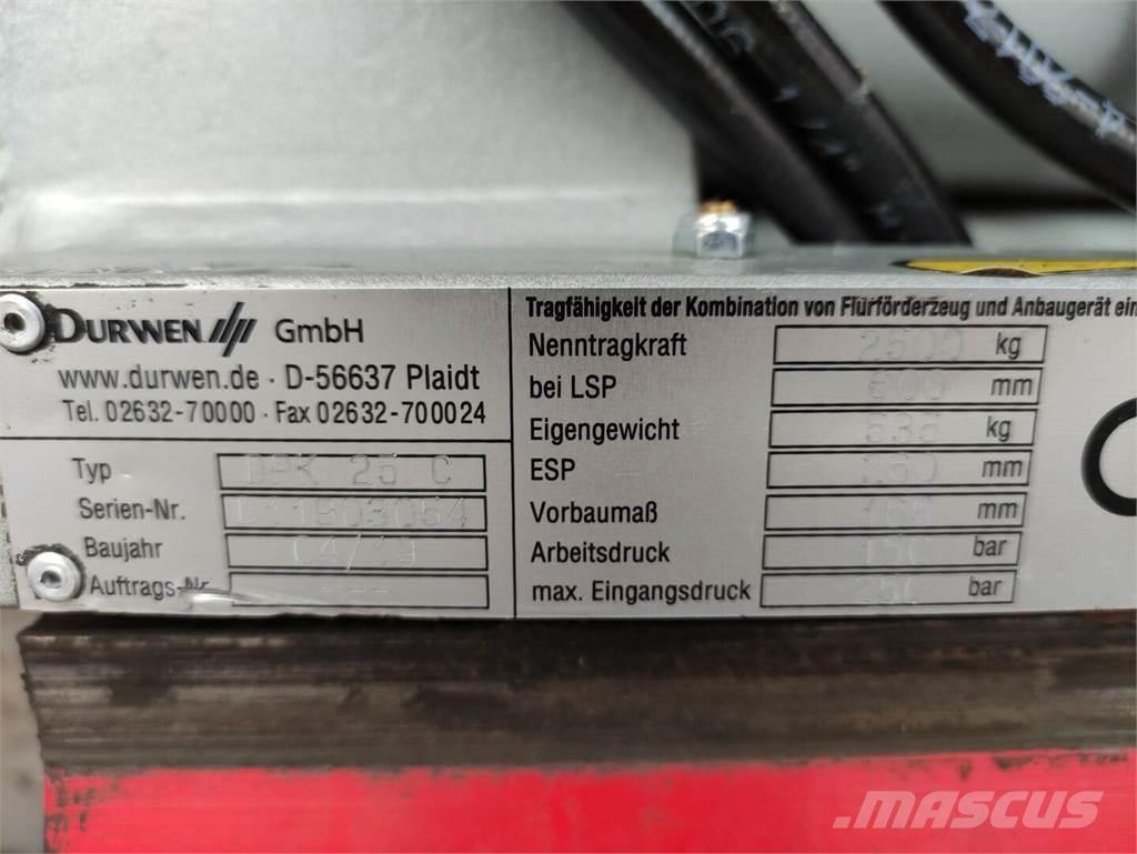 Durwen DPK25C Manipulace s materiálem – ostatní