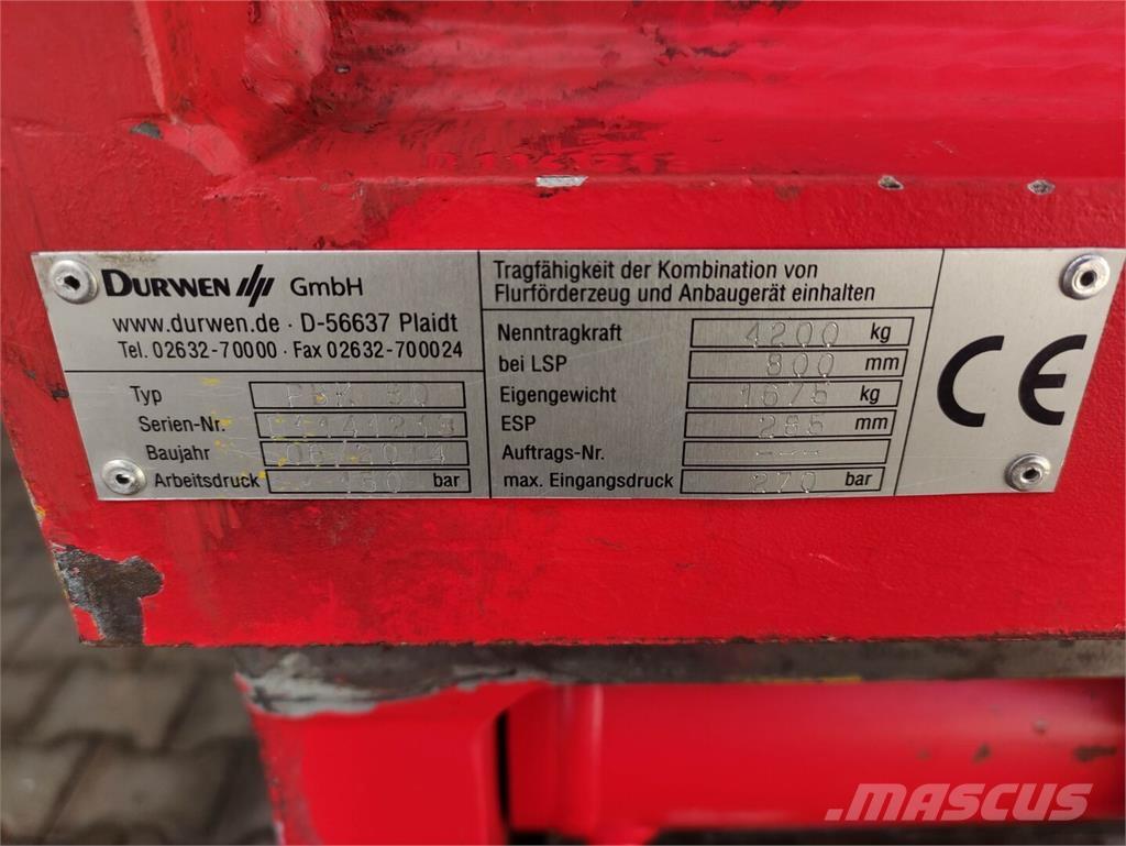 Durwen PBK 80 Čelisti na balíky