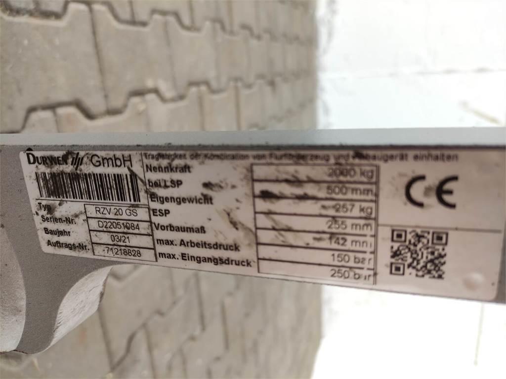 Durwen RZV 20 GS Manipulace s materiálem – ostatní