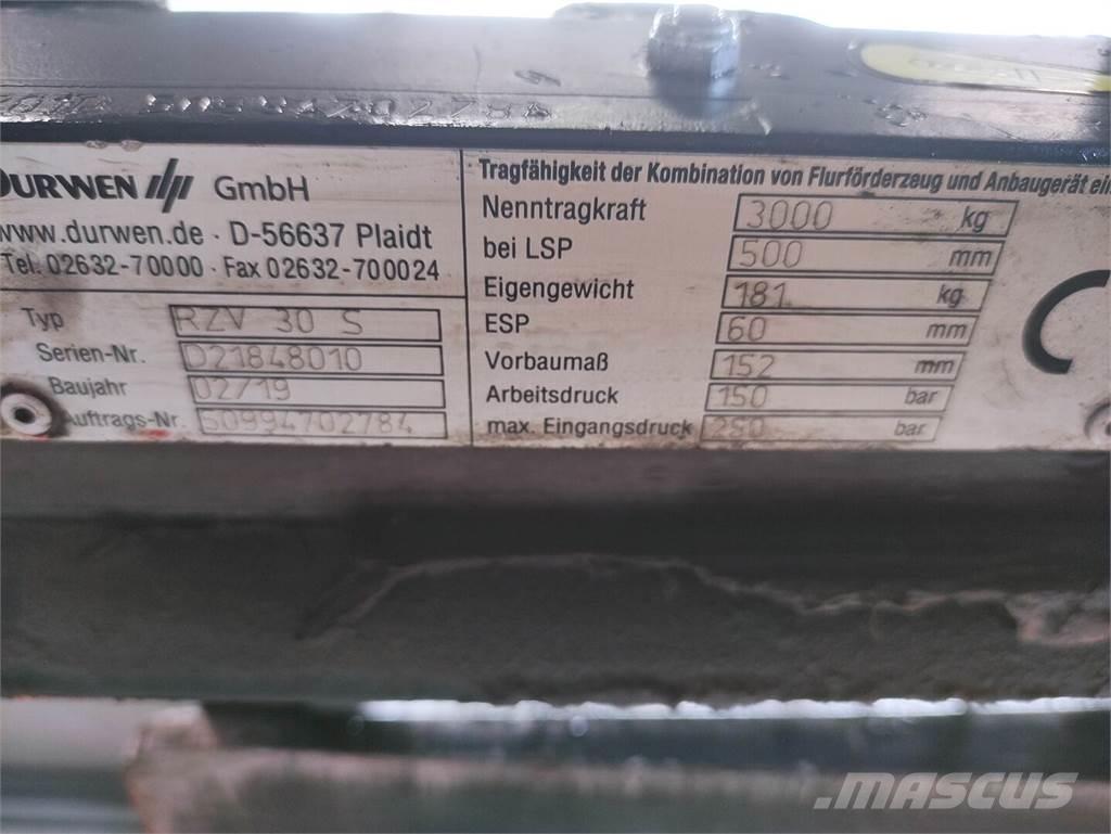 Durwen RZV 30S Manipulace s materiálem – ostatní