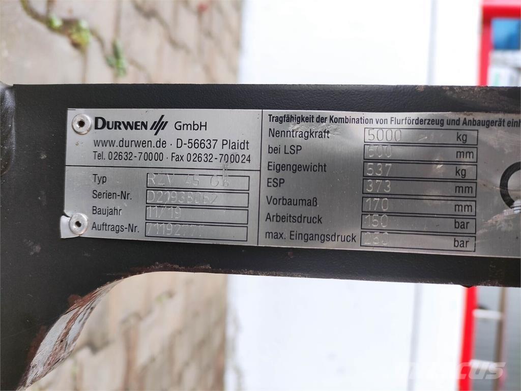 Durwen RZV 45 GS Manipulace s materiálem – ostatní