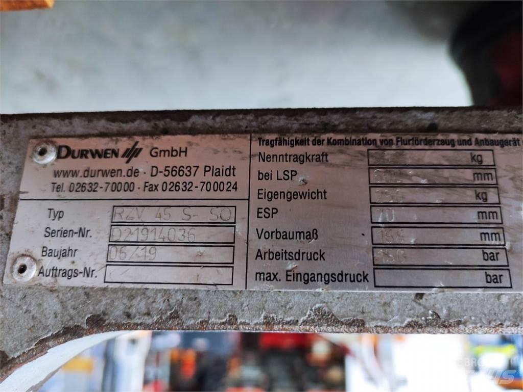 Durwen RZV45S-S0 Manipulace s materiálem – ostatní