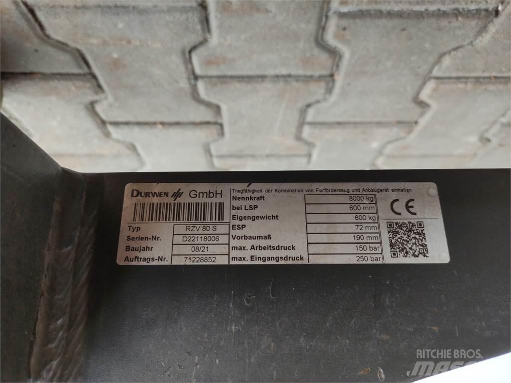 Durwen RZV80S Manipulace s materiálem – ostatní