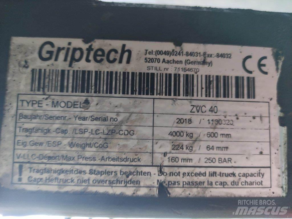 Griptech ZVC 40 Manipulace s materiálem – ostatní