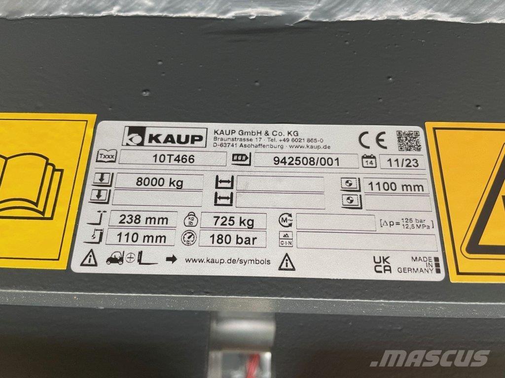 Kaup 10T466 / NEU Manipulace s materiálem – ostatní
