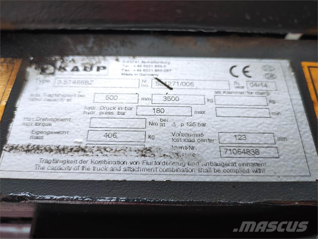 Kaup 3.5T 466B Z Manipulace s materiálem – ostatní