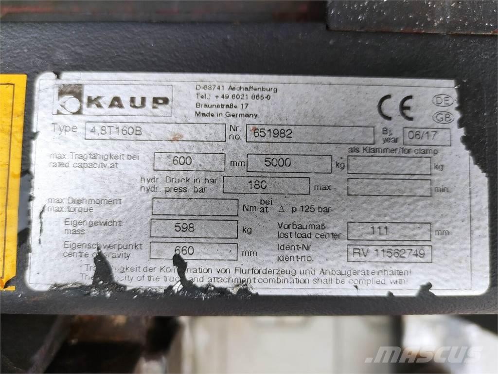Kaup 4.8T160B Manipulace s materiálem – ostatní