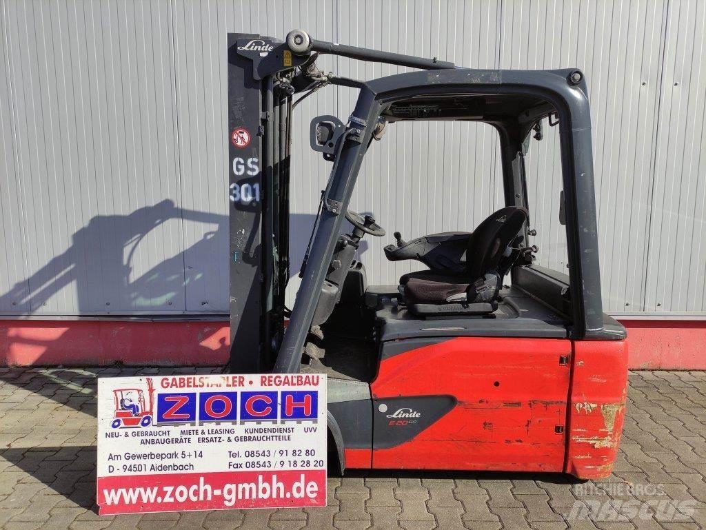 Linde E20L-02-386 Akumulátorové vozíky