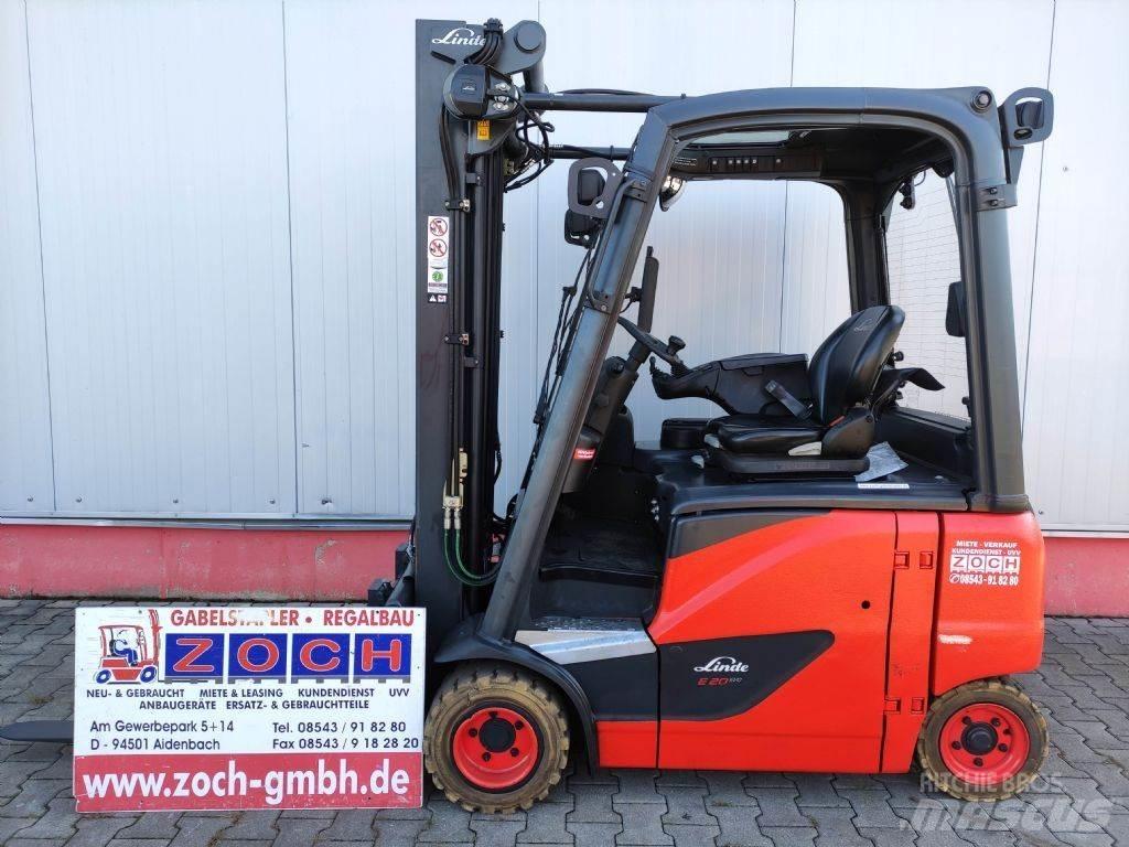 Linde E20P-02-386 EVO Akumulátorové vozíky