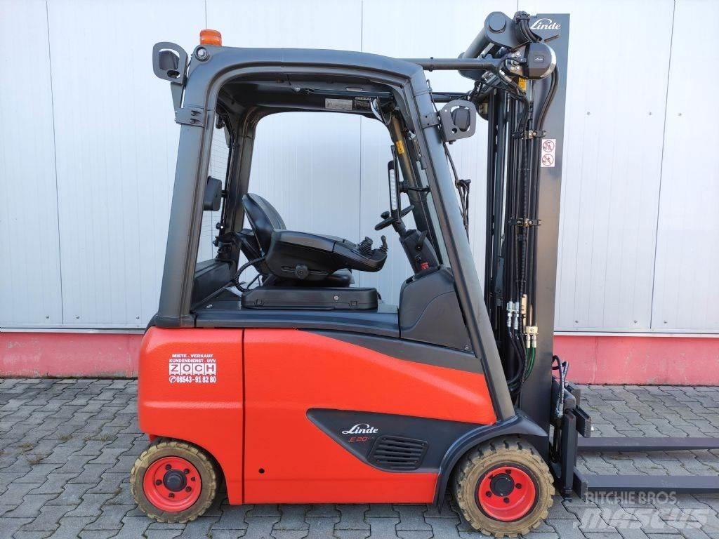 Linde E20P-02-386 EVO Akumulátorové vozíky