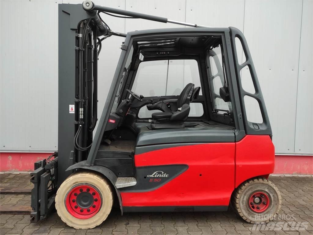 Linde E50HL-01-600 Akumulátorové vozíky