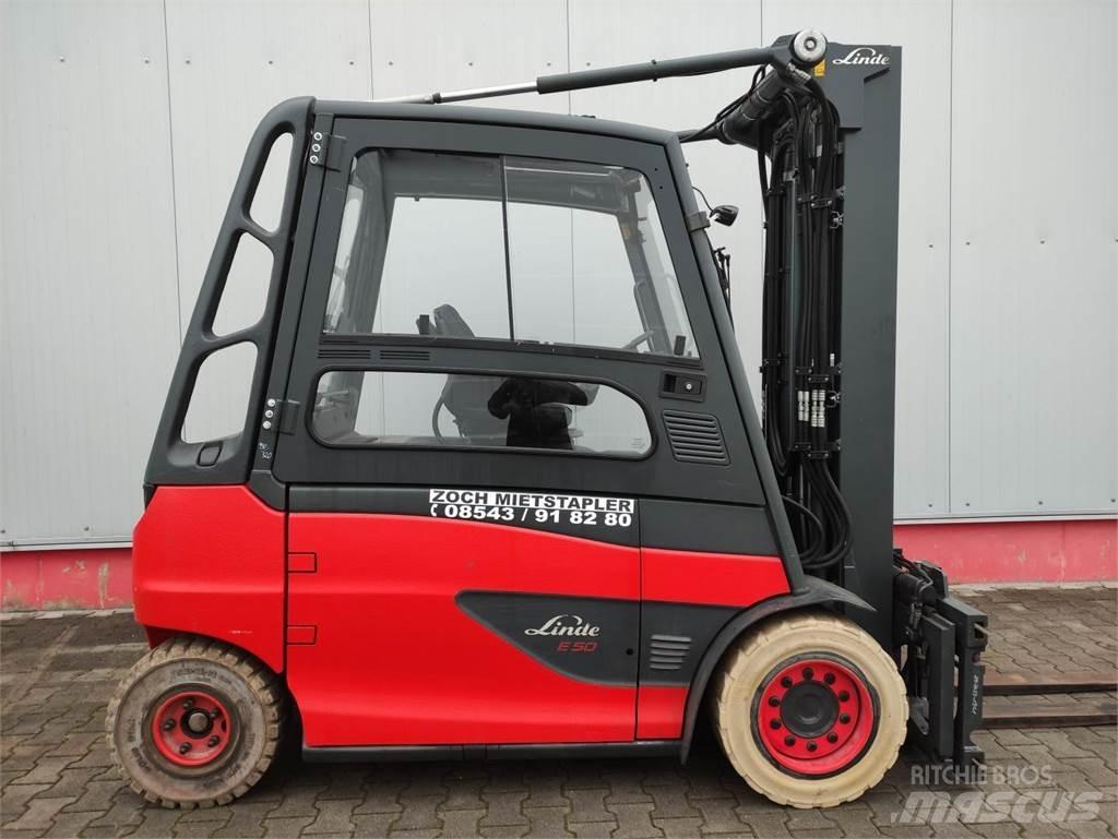 Linde E50HL-01-600 Akumulátorové vozíky