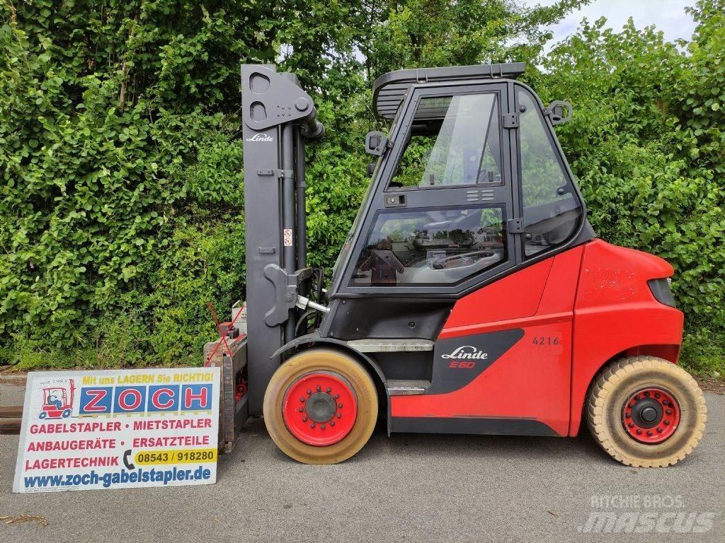 Linde E60-01-127 Akumulátorové vozíky