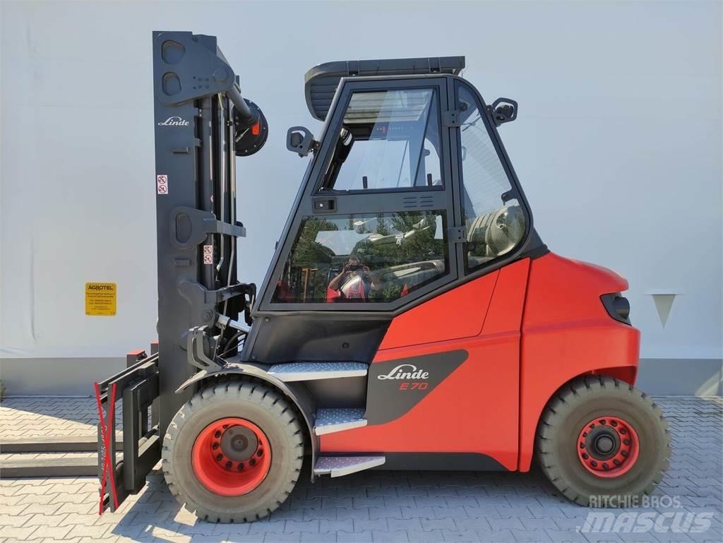 Linde E70-01-127 Akumulátorové vozíky