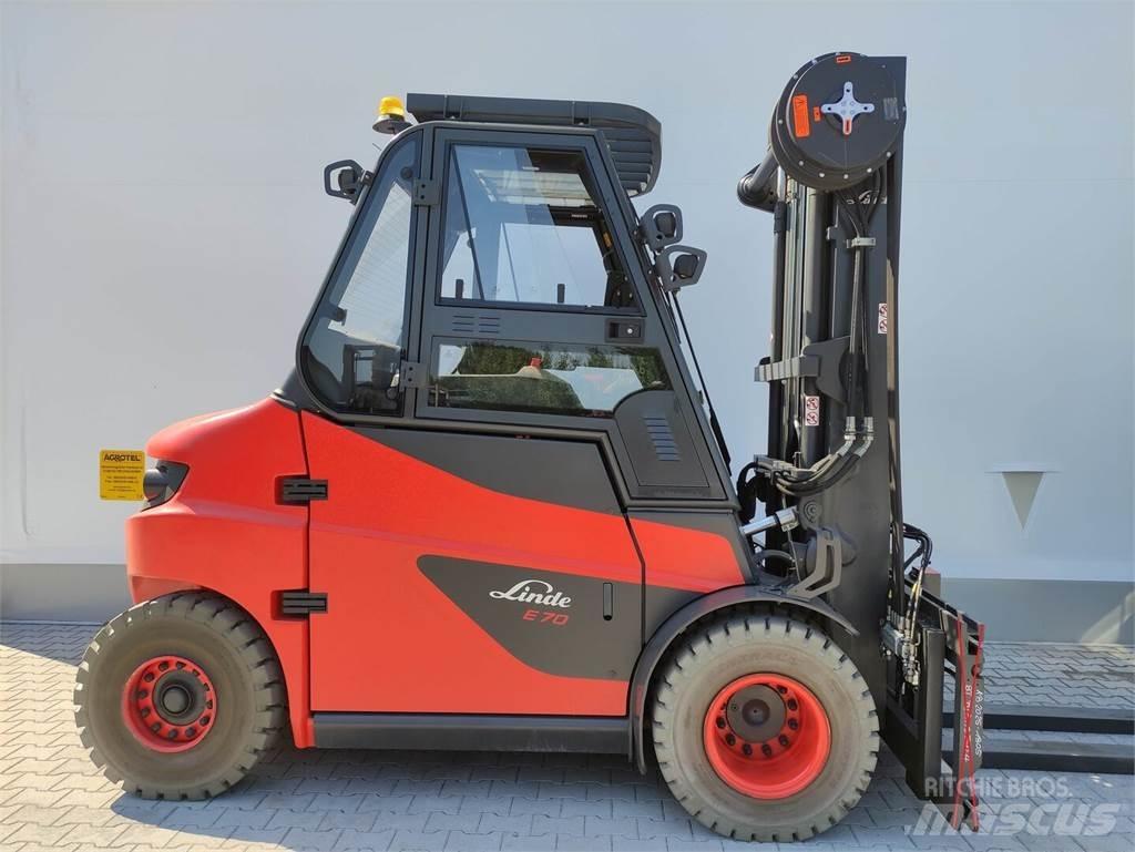 Linde E70-01-127 Akumulátorové vozíky