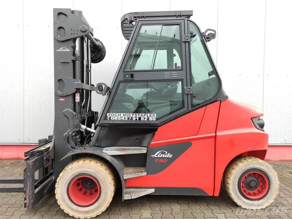 Linde E80-01-127 Akumulátorové vozíky