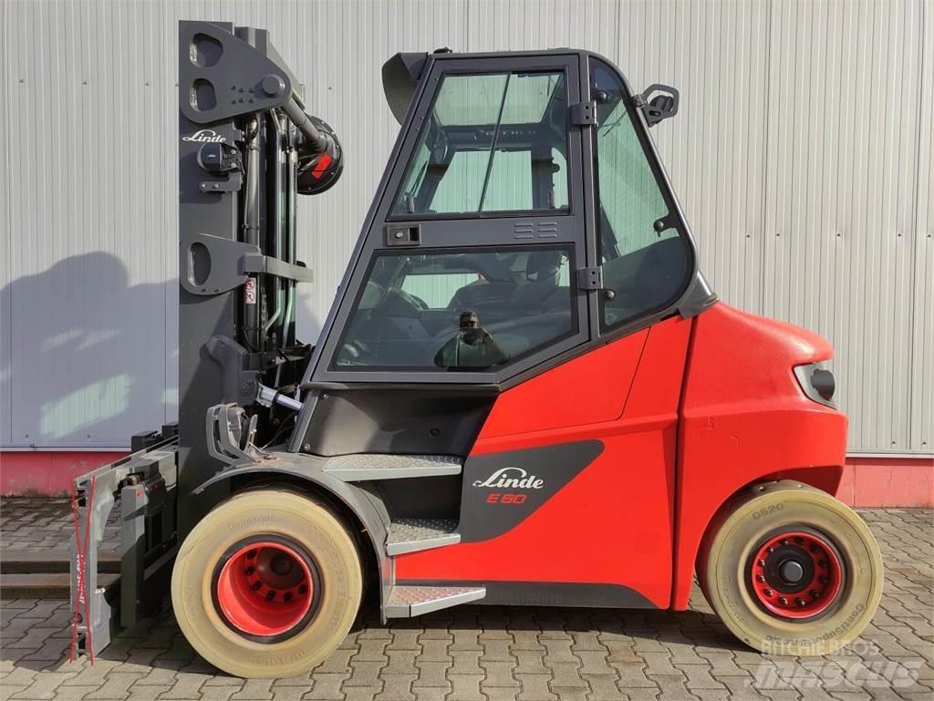 Linde E80-01-127 Akumulátorové vozíky