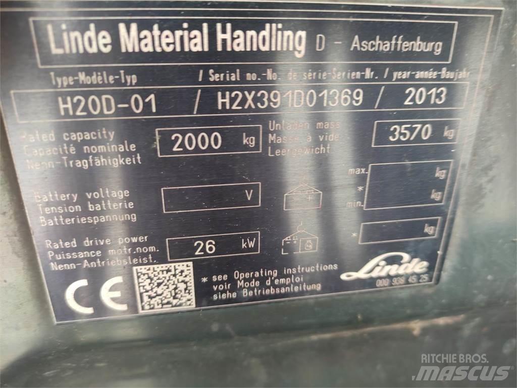 Linde H20D-01-391 Dieselové vozíky