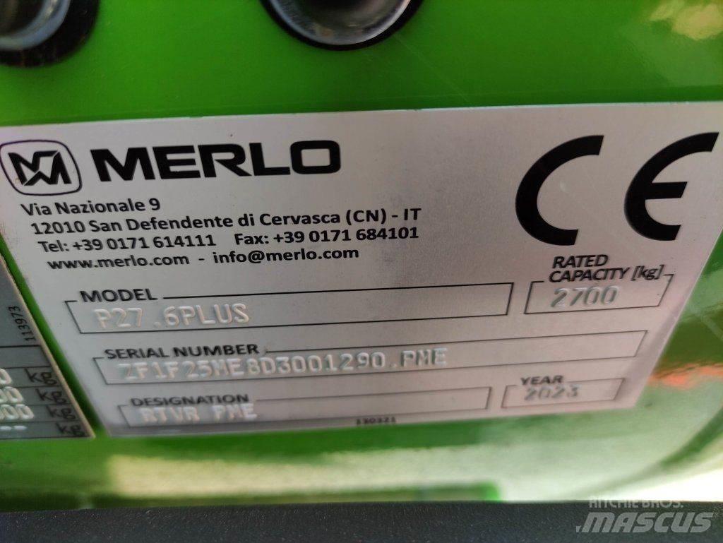 Merlo P27.6 Plus - 40km/h Teleskopické manipulátory
