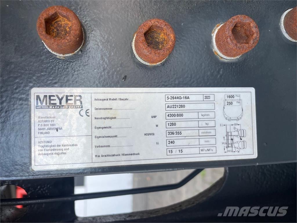Meyer 5-2644G-16A Manipulace s materiálem – ostatní