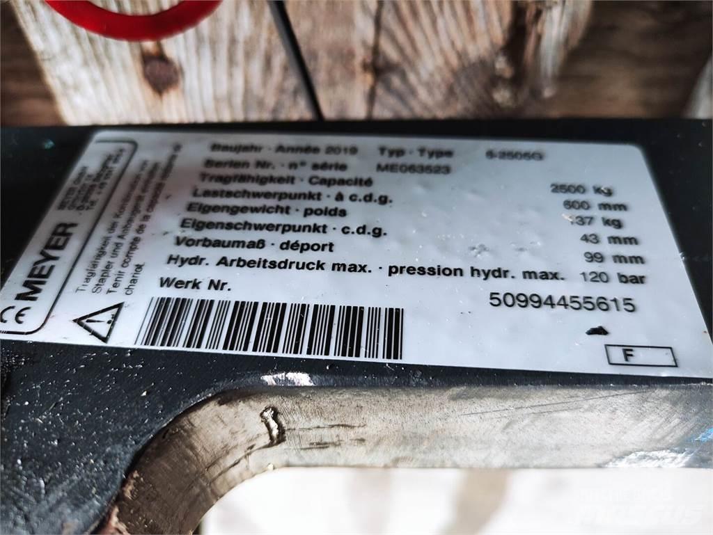 Meyer 6-2505G Manipulace s materiálem – ostatní