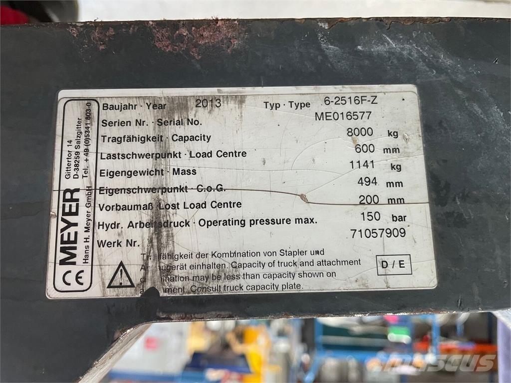 Meyer 6-2516577 Manipulace s materiálem – ostatní