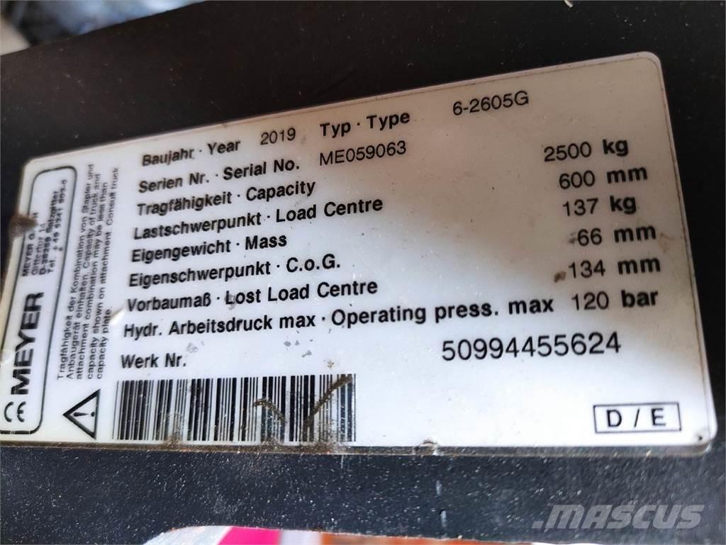 Meyer 6-2605G Manipulace s materiálem – ostatní