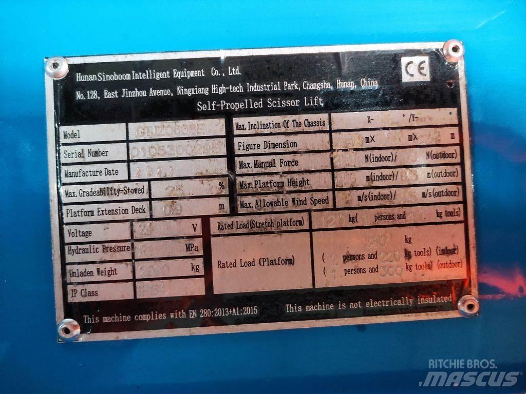 Sinoboom 2132E/GTJZ0608E Nůžková zvedací plošina
